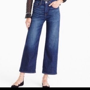 J.Crew Wide Leg Crop Jeans
